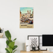 Rom, Italien Poster (Heimbüro)