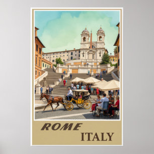 Rom, Italien Poster