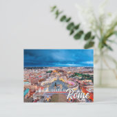 Rom, Italien Postkarte (Stehend Vorderseite)