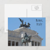 Rom, Italien Postkarte (Vorne/Hinten)