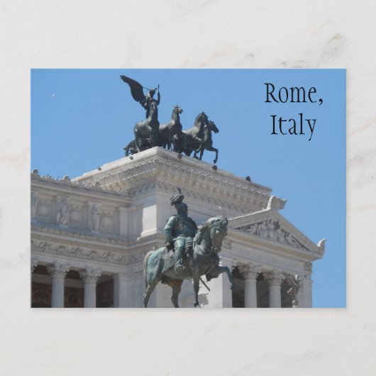 Rom, Italien Postkarte (Vorderseite)