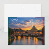 Rom - Italien Postkarte (Vorne/Hinten)