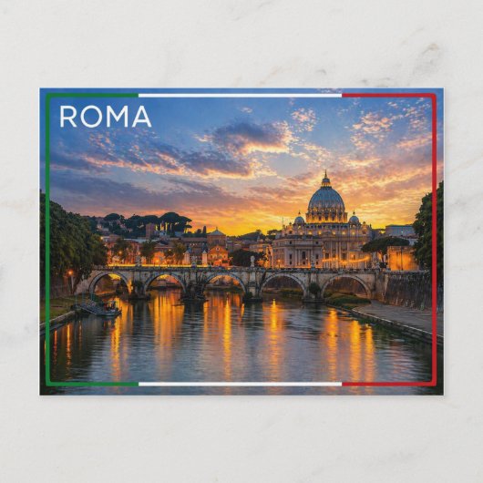 Rom - Italien Postkarte (Vorderseite)