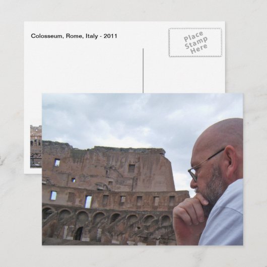 Rom, Italien Postkarte (Vorne/Hinten)