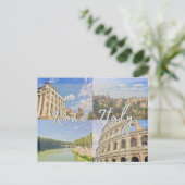 Rom, Italien Postkarte (Stehend Vorderseite)