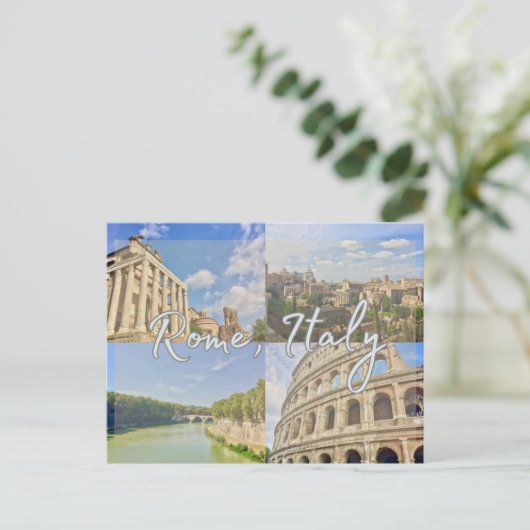 Rom, Italien Postkarte (Stehend Vorderseite)