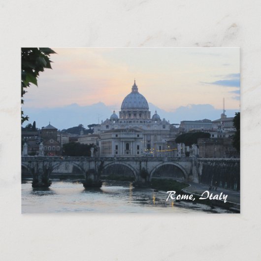 Rom, Italien Postkarte (Vorderseite)
