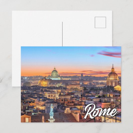 Rom, Italien Postkarte (Vorne/Hinten)