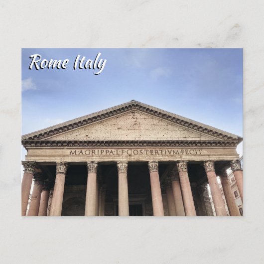 Rom, Italien Postkarte (Vorderseite)