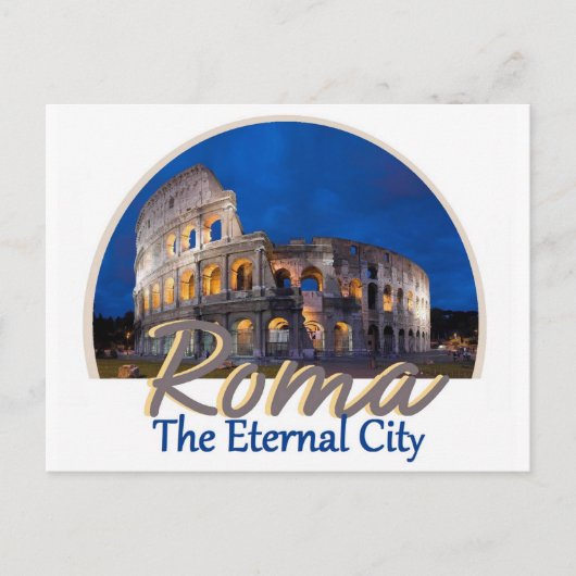 ROM Italien Postkarte (Vorderseite)