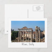 Rom, Italien Postkarte (Vorne/Hinten)