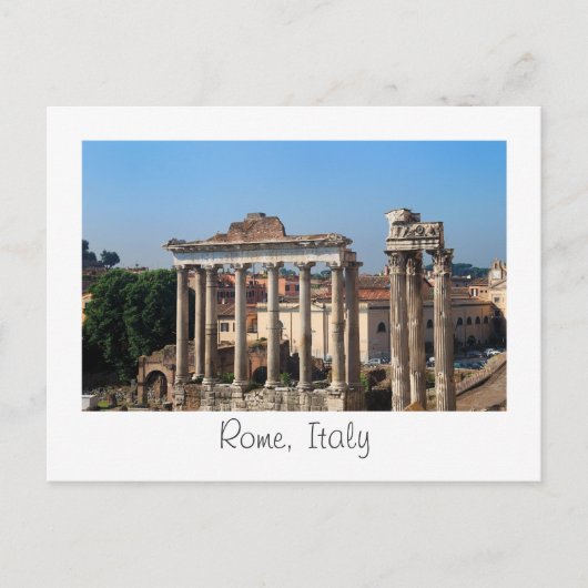 Rom, Italien Postkarte (Vorderseite)