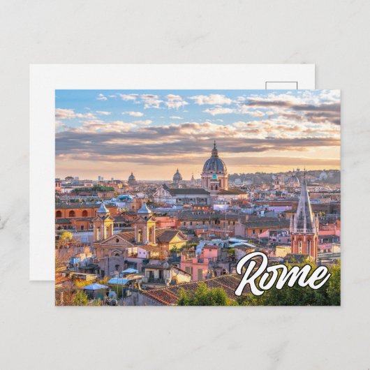 Rom, Italien Postkarte (Vorne/Hinten)