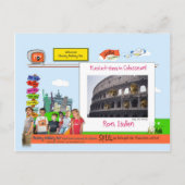 Rom, Italien Postkarte (Vorderseite)