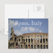 Rom, Italien Postkarte (Vorne/Hinten)