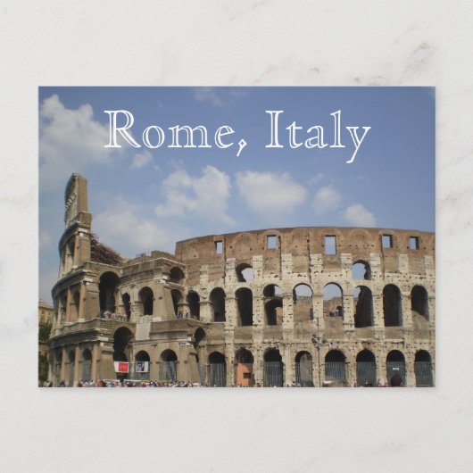 Rom, Italien Postkarte (Vorderseite)