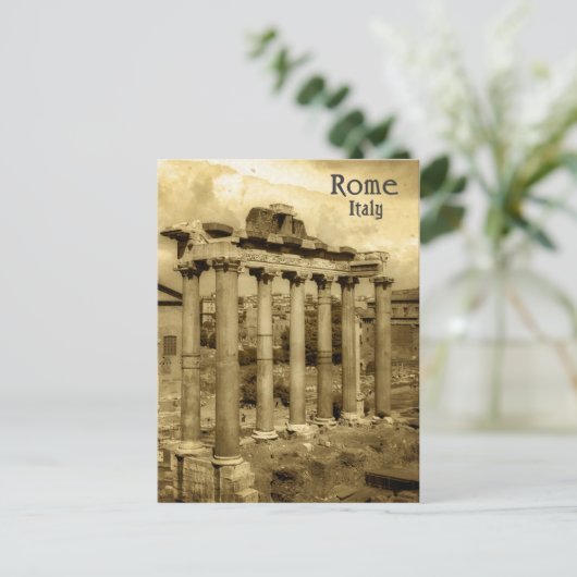 Rom, Italien Postkarte (Stehend Vorderseite)