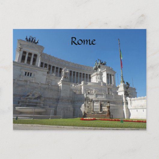 Rom, Italien Postkarte (Vorderseite)