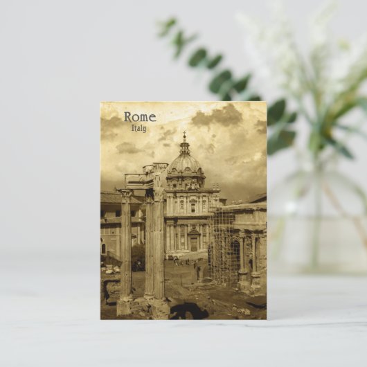 Rom, Italien Postkarte (Stehend Vorderseite)