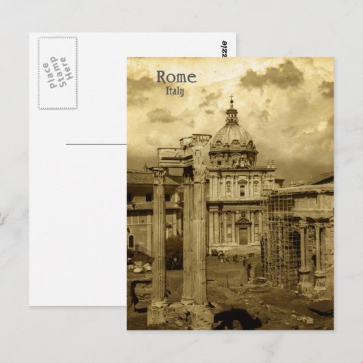 Rom, Italien Postkarte (Vorne/Hinten)