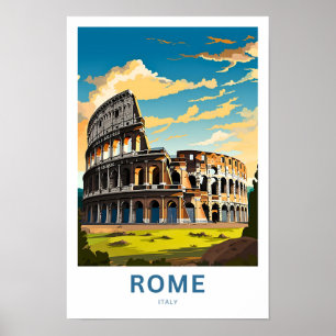 Rom Italien Reisedrucke Poster