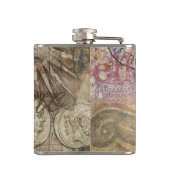 Rom Italien Reisen Urlaub Stadt Flachmann (Rückseite)