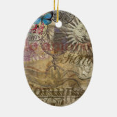 Rom Italien Reisen Urlaub Stadt Keramikornament (Hinten)