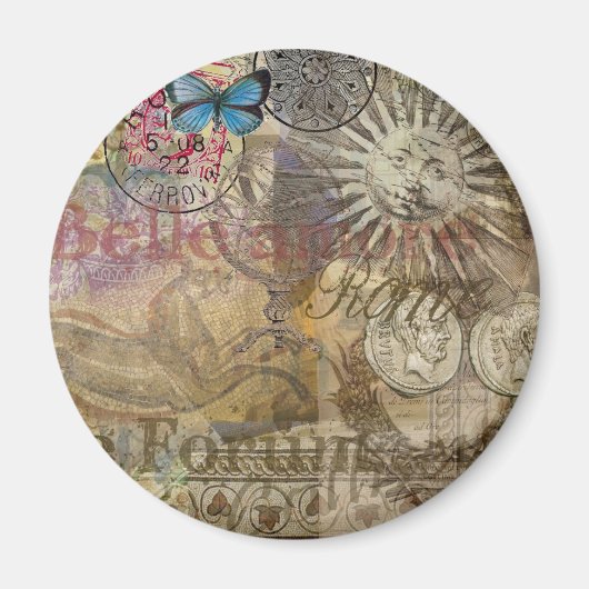 Rom Italien Reisen Urlaub Stadt Magnet (Vorne)