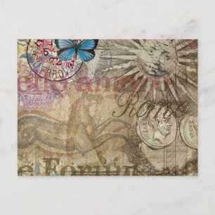 Rom Italien Reisen Urlaub Stadt Postkarte