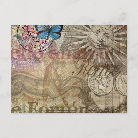 Rom Italien Reisen Urlaub Stadt Postkarte (Vorderseite)