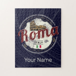 Rom Italien Retro Colosseum Vintage Urlaub Puzzle