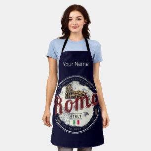 Rom Italien Retro Colosseum Vintage Urlaub Schürze