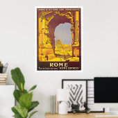 Rom, Italien "Rom Express" Poster (Heimbüro)