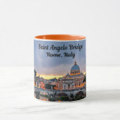 Rom, Italien - Saint-Angelo-Brücke, Tasse (Zentrum)