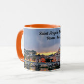 Rom, Italien - Saint-Angelo-Brücke, Tasse (Vorderseite Links)