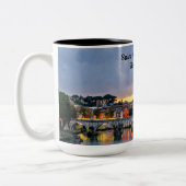Rom, Italien - Saint-Angelo-Brücke, Zweifarbige Tasse (Links)