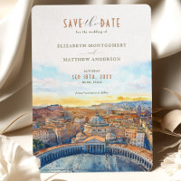 Rom Italien Save the Date Petersdom