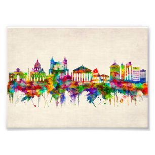 Rom Italien Skyline Fotodruck
