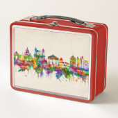 Rom Italien Skyline Metall Brotdose (Vorderseite)