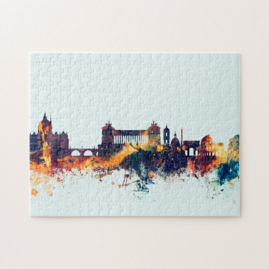 Rom Italien Skyline Puzzle (Horizontal)