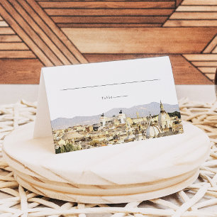 Rom Italien Skyline Reise Hochzeitsplatz Karten