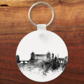 Rom Italien Skyline Schlüsselanhänger (Vorderseite)