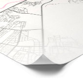 Rom - Italien - Stadt Neapolitan Poster (Ecke)