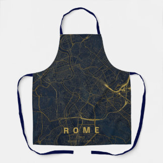 Rom Italien Stadtplan Minimales Design Schürze