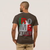 ROM ITALIEN T-Shirt (Schwarz voll)