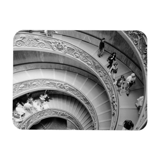 Rom Italien, Treppe Vatikan 2 Magnet (Horizontal)