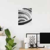 Rom Italien, Treppe Vatikan Poster (Heimbüro)