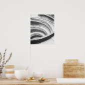 Rom Italien, Treppe Vatikan Poster (Küche)