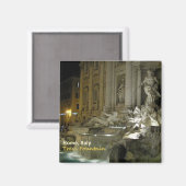 Rom Italien Trevi Fossilienmuseum Foto Magnet (Vorderseite/Rückseite)