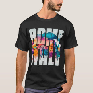 Rom Italien Urlaub Girls Reise Flitterwochen T-Shirt